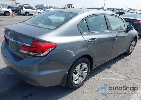 2013 Honda Civic Lx z USA, uszkodzony, nr VIN 19XFB2F50DE227334